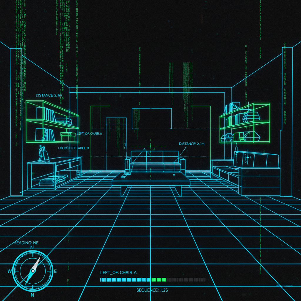 SIMS-V: Simulated Instruction-Tuning for Spatial Video Understanding header image